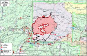 June 8 Thompson Ridge Perimeter Map