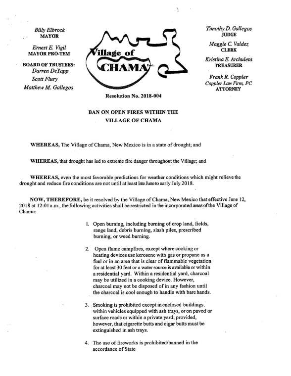 Village of Chama.Fire Restrictions_Page_1