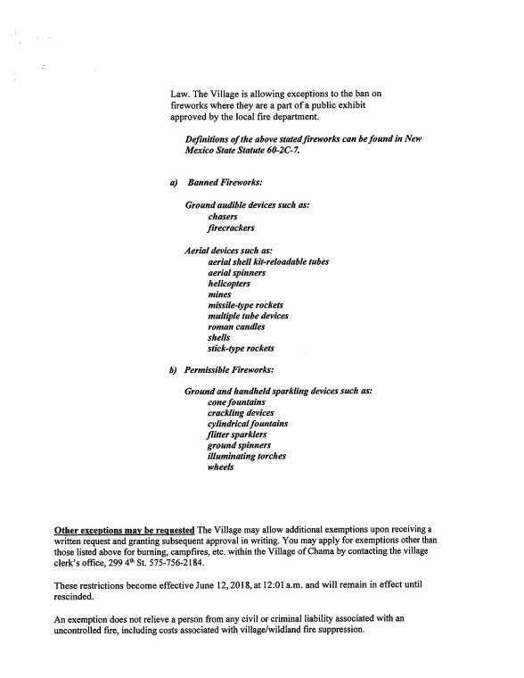 Village of Chama.Fire Restrictions_Page_2