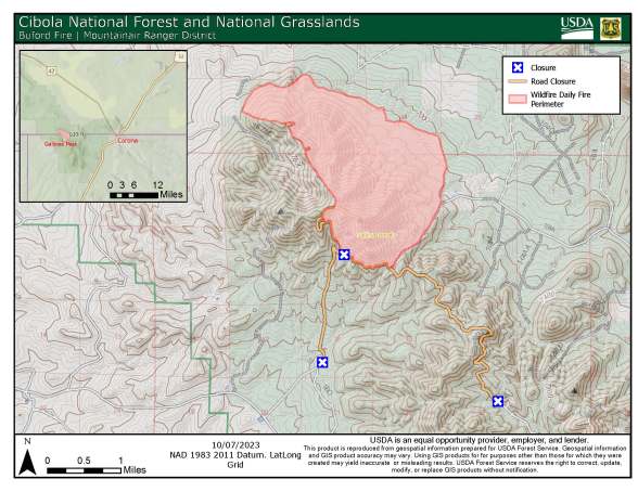 | Ignitions Completed on Buford WildfireNM Fire Info