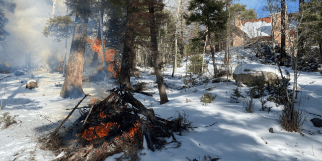 Pile Burning Begins Near TSV, El Rito Project Added | NM Fire Info