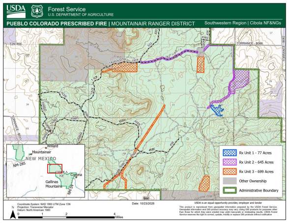 | Cibola National Forest Prepares for Prescribed Fire on Pueblo ...